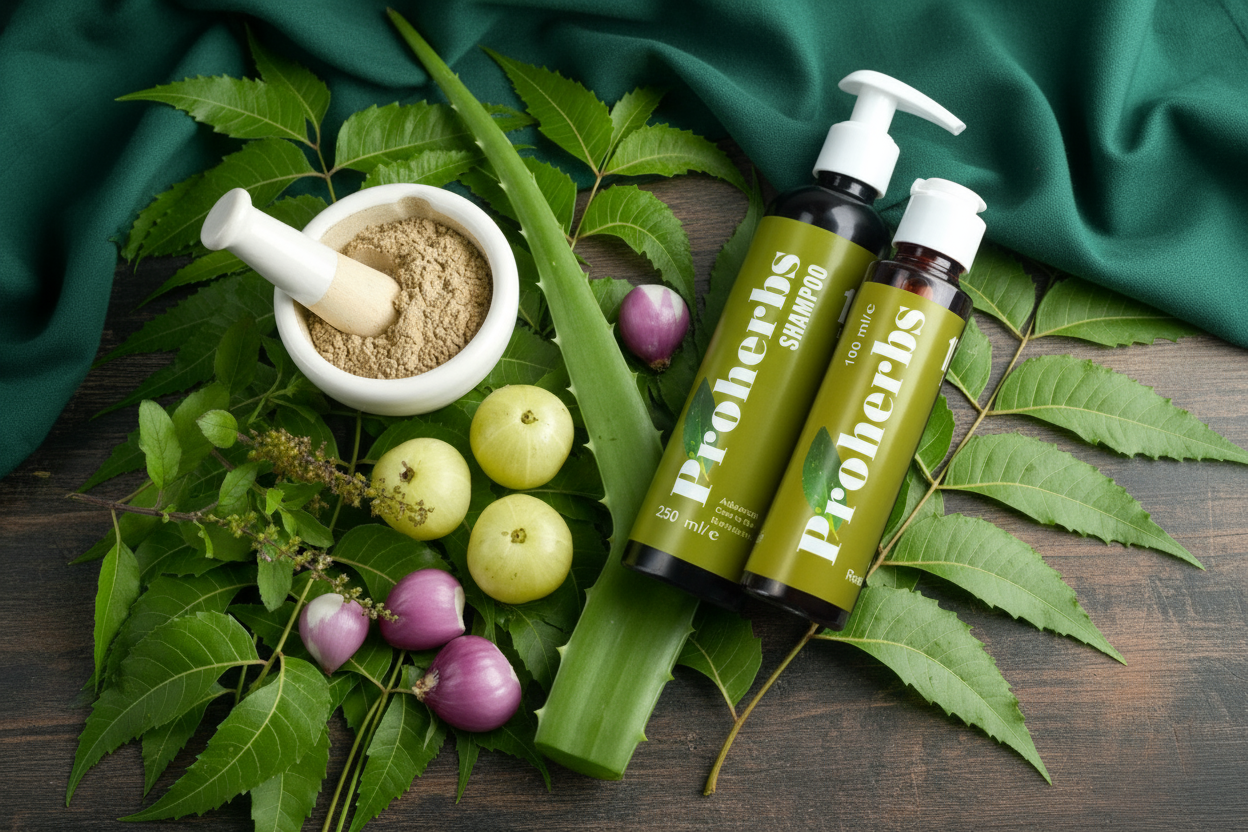 Herbal Hair-Care Combo — Neem • Onion • Amla Power